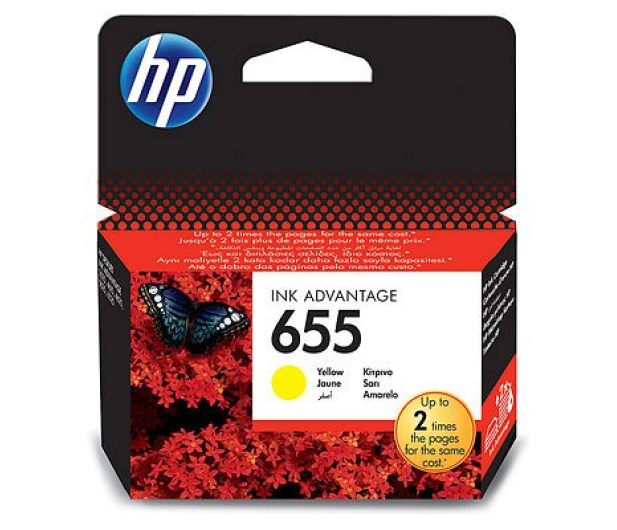 HP 655Y Yellow 600str. CZ112AE - 117714 - zdjęcie